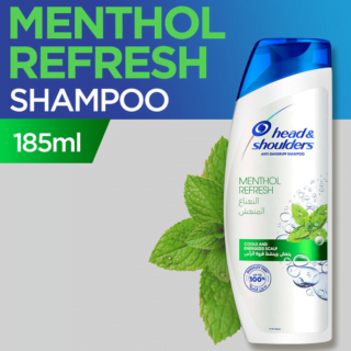 Head & Shoulders Menthol Refresh Shampoo 185ml