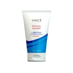 VINCE Whitening Face Wash 120ml | Glow-Enhancing Formula, Dull, Oily, Brightening, Deep Cleansing