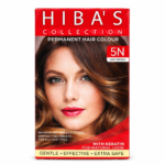 Hiba's Hair Color 5N Light Brown (60-ml)