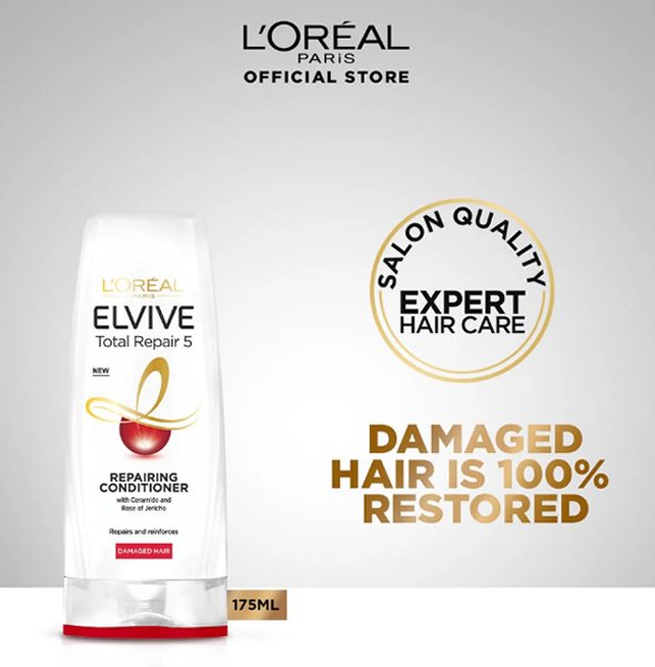 L’Oréal Paris Elvive Total Repair 5 Conditioner – 175ml