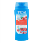 Finesse Restore + Strengthen Detoxify Shampoo, Hyaluronic Acid + Camelia Oil + Keratin, For Soft & Shiny Hair