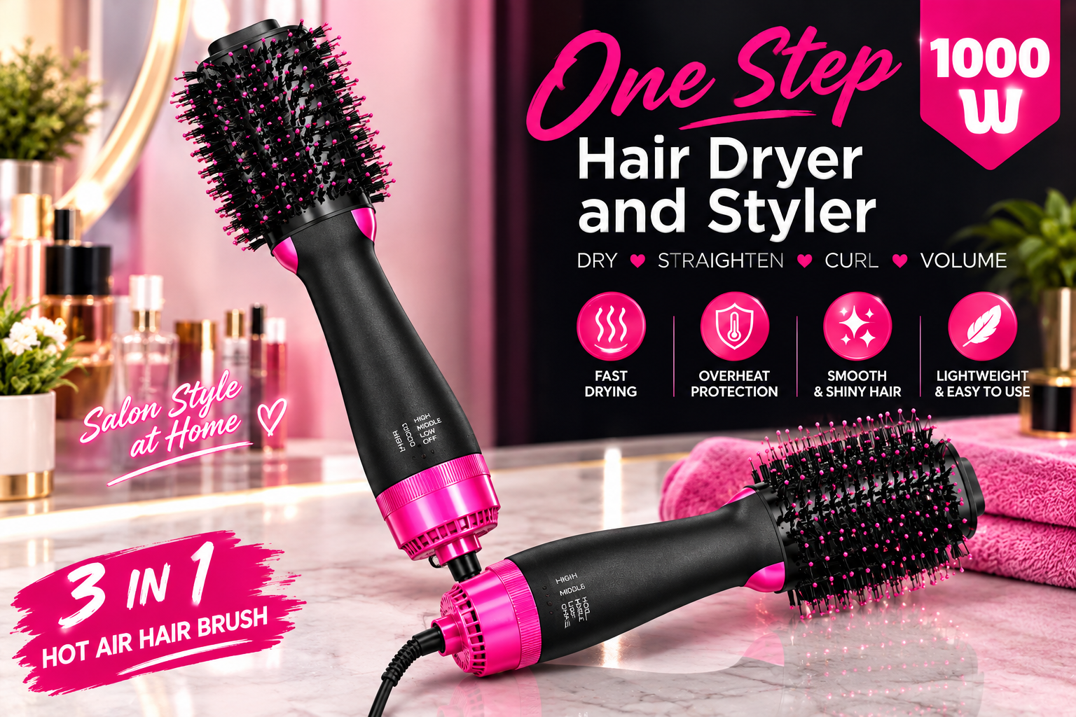 ONE STEP BRUSH