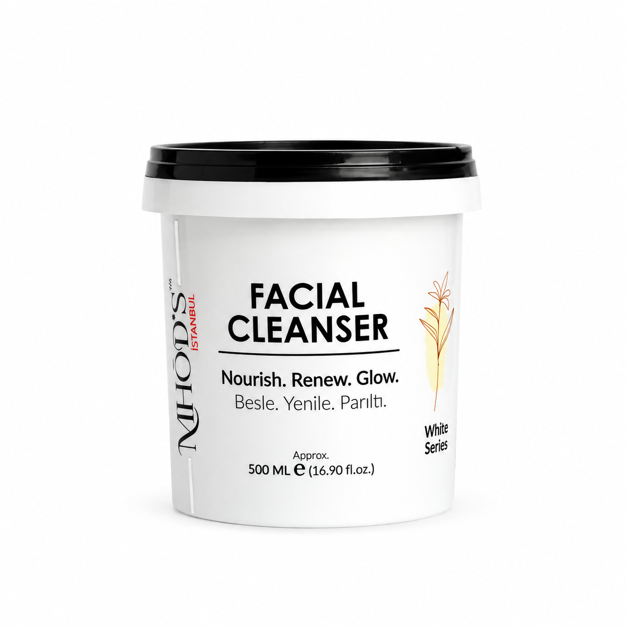 MHOD’S Facial Cleanser – Gentle & Refreshing Face Cleanser 500ml MHOD’S Facial Cleanser – Gentle & Refreshing Face Cleanser 500ml - Image 1