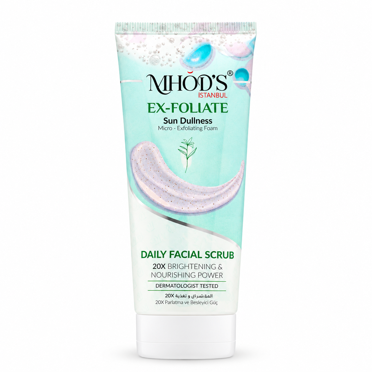 MHOD’S Exfoliate Sun Dullness Daily Facial Scrub 100ml MHOD’S Exfoliate Sun Dullness Daily Facial Scrub 100ml - Image 1