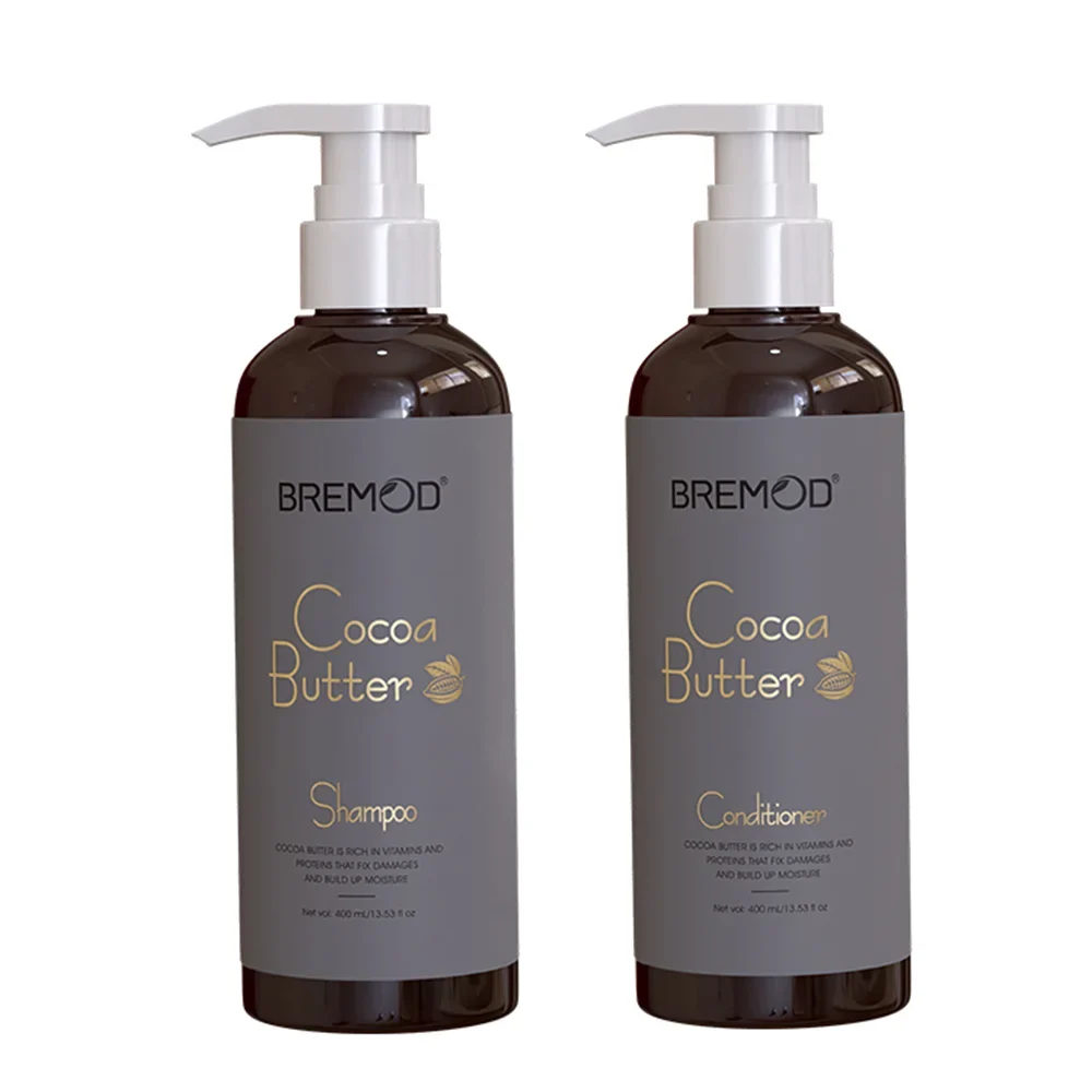Bremod Cocoa Butter Shampoo and Conditioner Set : 400ml each Bremod Cocoa Butter Shampoo and Conditioner Set : 400ml each - Image 1
