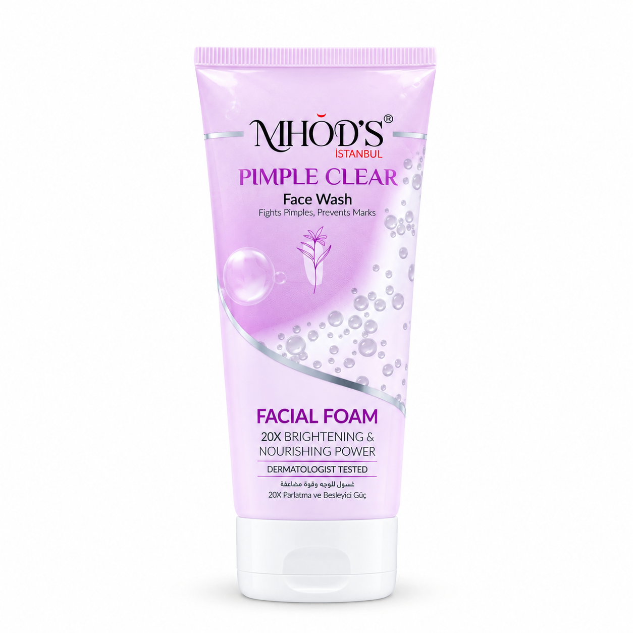 MHOD’S Pimple Clear Facial Foam MHOD’S Pimple Clear Facial Foam 100ml - Image 1